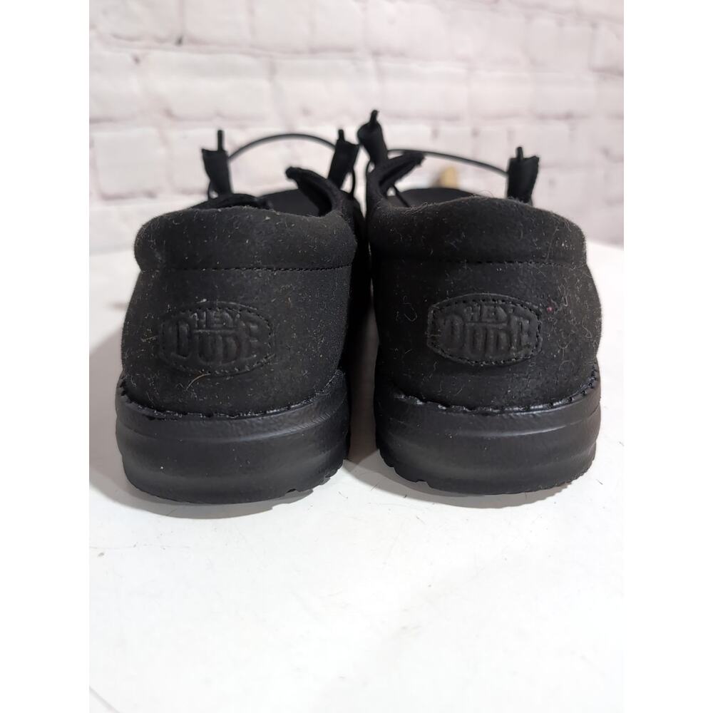 Hey Dude Wendy Funk Mono Shoes Womens Size 11 Black Canvas Moccasins 40065-001 - Picture 7 of 10